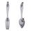 9 Pcs Silver Kitchen Cabinet Drawer Pull Handles Knobs (Knife Fork Spoon) 7