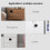 Keyless Cabinet Lock Combination Lock Code-Enabled  Cabinet Lock Sensitive Touch Safe Household Cabinet Password A 10