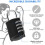 Combination-Padlock 4-Digit-Gym-Locker-Lock - 4 PCS Resettable Combo Lock for Toolbox School Employee Locker 5