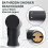 Bathroom Shower  Bracket Brass Wall-Mounted Black Durable Portable Shower Holder Bath Accessories 7