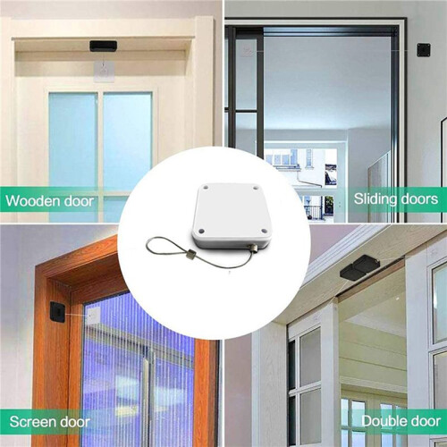 2X Punch-Free Automatic Sensor Door Closer Automatically Close for All Doors 1