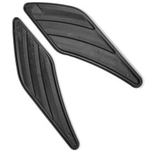Universal Car Side Air Vent Side Wing Stickers Car Side Body Decoration Glossy Black