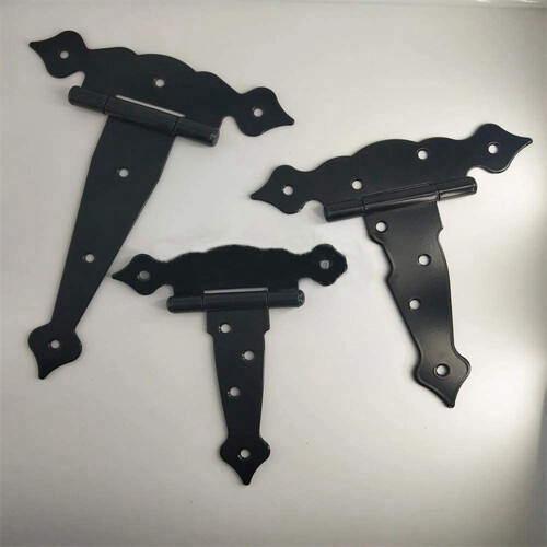 Porta Cerniere 8Pollice Strap Cerniere Capannone Cerniere Della Porta Barn Cerniere per Legno Steccati Cerniere 4 Pezzi 2