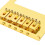Pont Telecaster doré à 6 cordes, trous pour double micro 12