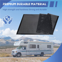 RV Screen Door Protector RV Entry Screen Door Grille for RV Door Screen Door Protector for Dogs Kids