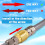 2PCS 1 Inch NPT Female Thread Spring Check Valve, Solid Brass Non Return One Way Horizontal Check Valve for Well, Pump 3