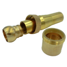 6pcs 3/4 Inch Brass Foam Jet Fountain Nozzles Garden Landscape Fountain Adjustable Multi-Spray Nozzle