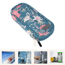 Insulin Travel Cooler Bag Waterproof Nylon 21.5x11cm