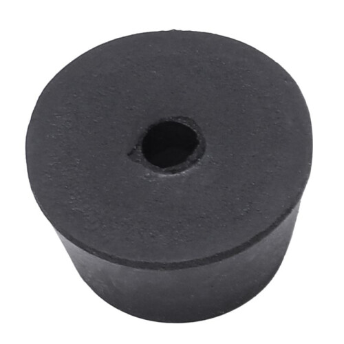 100 Pcs 21 x 12 mm Conical Recessed Foot Feet Rubber Buffer Material: Rubber 1