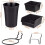 Pegboard Bins Peg Board Cups with Hooks & Loops 24 Pack,Assortment Organizer Accessory,Tools Storage Arrange System Kit 7