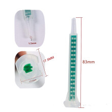 Buse de MéLange éPoxy 40 PièCes Embout de Cartouche de Buse de MéLange éLectrostatique 50 Ml/1,7 Oz (Rapport 1: 1/1: 2) 16 éLéMents