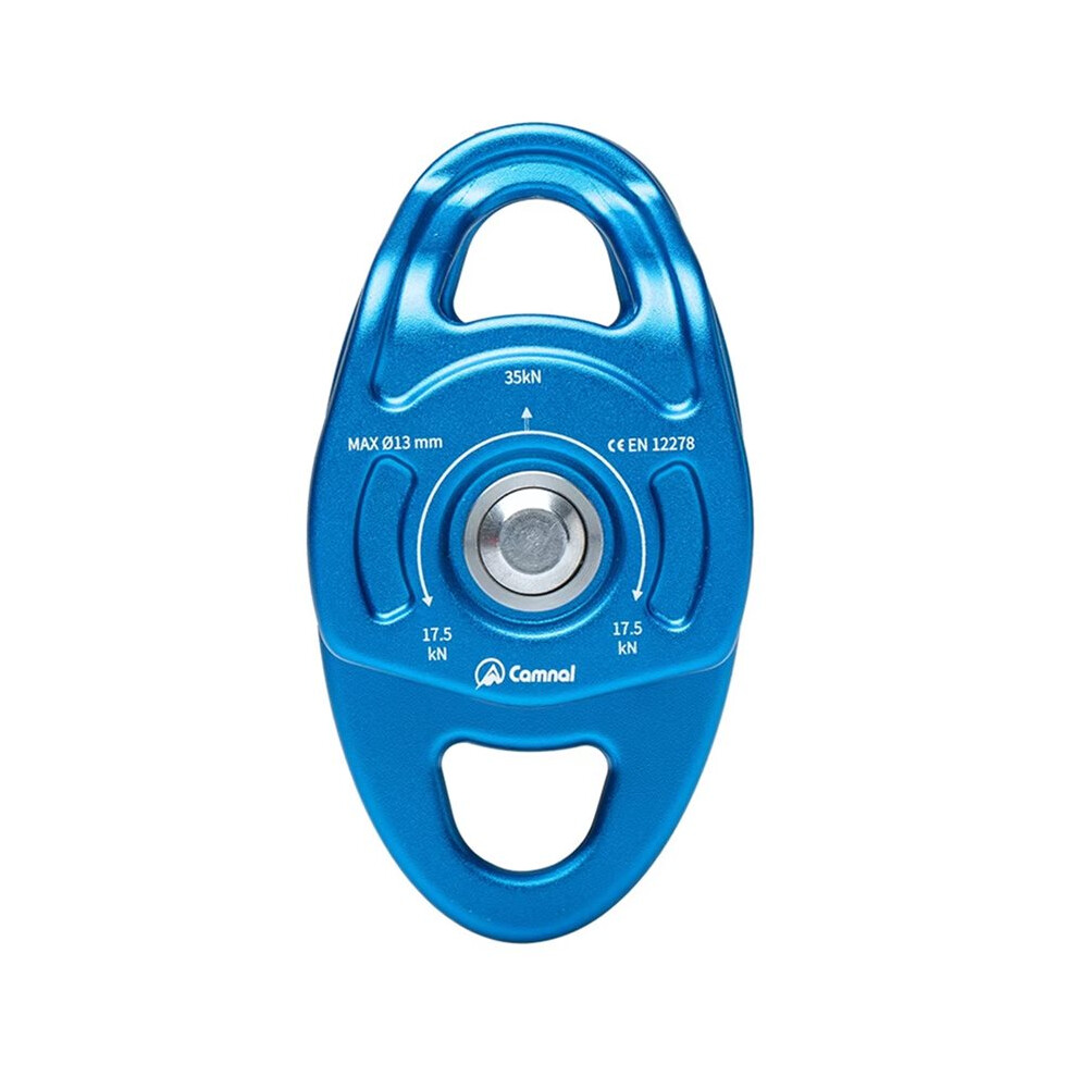 Camnal 35Kn Double Pulley Twin Sheave Rope Pulley For Outdoor Rope Tree Climbing Caving Climbing Hauling Dragging Lifting 6032767127410