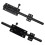 Heavy Duty Slide Bolt Gate  with A Padlock, Horizontal Bolt  Floor  Hardware and Lockable (Black,10 Inch) 2