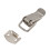 Silver Tone Metal Toggle Draw  Straight Loop Catch 1.6" 3