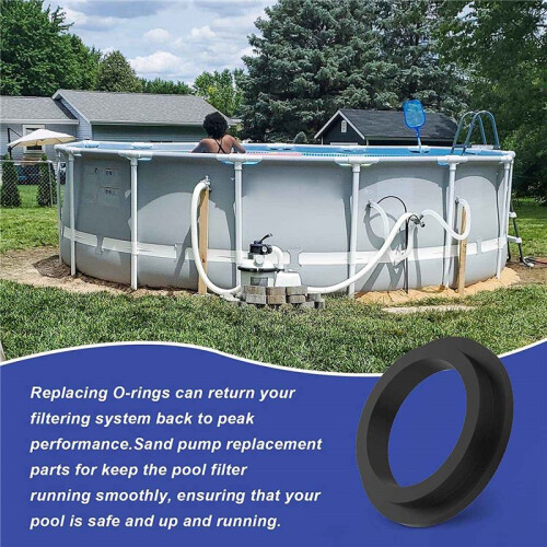 11412 Pool O-Ring Set för Sandfilter Pump Motor 4  O-Ring Packning Byte Sandfilter Pumpdelar 2