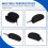 Black Glasses Eyeglasses Safety Zippered Hard Case Holder 7