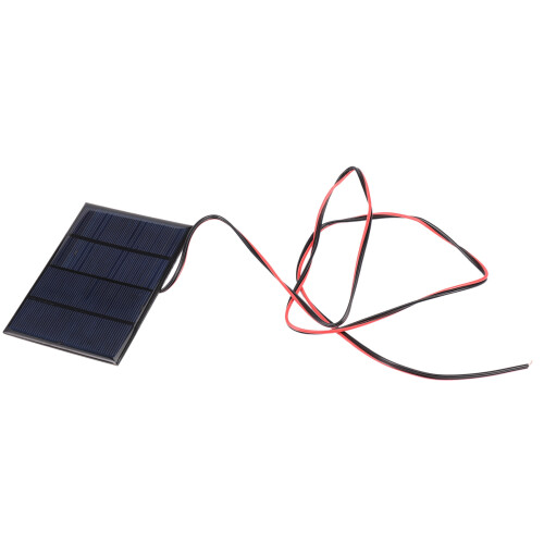 Cargador de MóDulo de Celda PequeñA de Panel Solar de 1.5W 12V con Cable de 1M 2