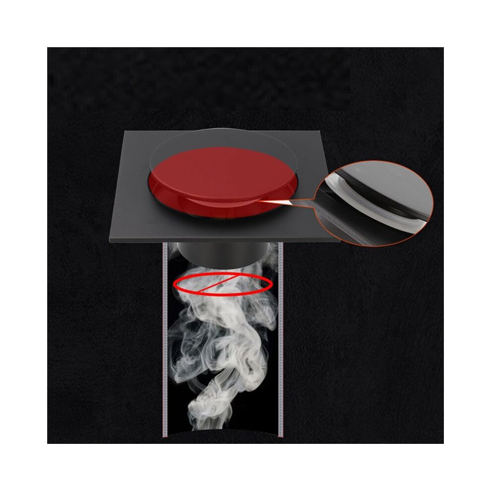 Square Shower Floor Drain, Shower Floor Drain Kit, Sink Stopper With - Function, Odor-Proof Shower Drain 6031068275332