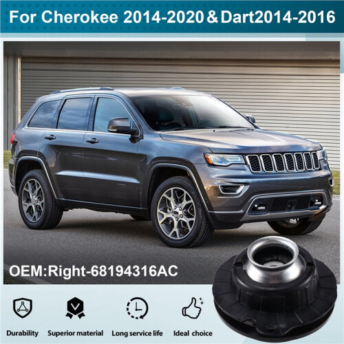 New Front Suspension Strut Mount for  Cherokee 68194316AC 2