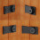Keyless Combination Lock -3-Digit Combination Lock for Cabinet Doors - Twist Knob Hasp  Lock with Password Code 4