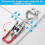 10Pcs Toggle  Clamp, 304 Stainless Steel Pull Hasp Latches, Quick Release Hand Tool Toggle Clamp 5