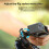 Motorcycle Windshield Bracket Metal Bracket Clamp for  Action 3 4 5PRO Motorcycle Accessory 2