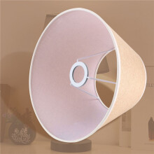 Table Lamp Lampshade Accessories E27 Linen Bedside Lamp Wall Lamp Floor Lamp Shade Cloth Lower Diameter 30cm Yellow