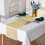 Satin Tablecloth, Long Tablecloth for Rectangular Round Table, Smooth Tablecloth for Wedding, Birthday Partys,10pcs C 3