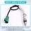 Center Oxygen Sensor LR137519 LR180950 for   90 110 130 7