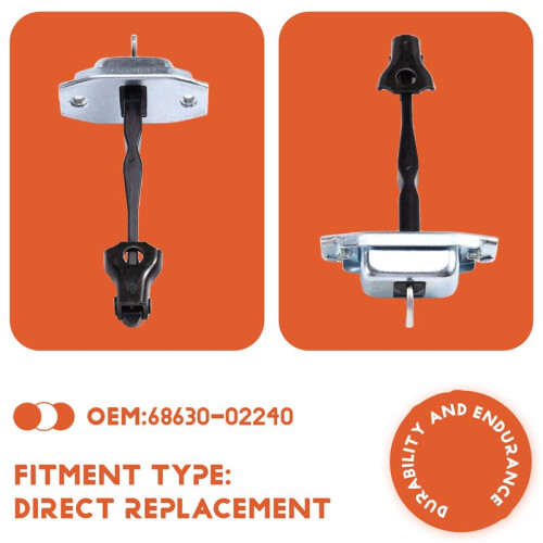 Car Rear Door Check  68630-02240 for   2014-2018 Car Accessories 2