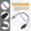 0258017029 Car Probe O2 Oxygen Sensors for  E60 E61 E63 E64 E65 E66 E67 6