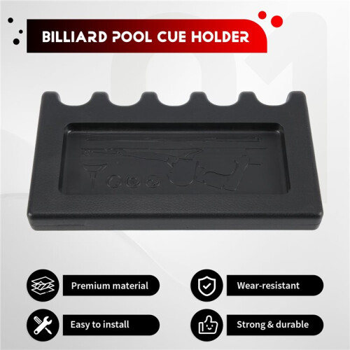 Billard-Queue-Halter, Billard-Stock-Rack, Pool-Queue-Zubehör, Billard-Queue, Queue-Klaue für Tisch-Sport-Spielzimmer A 1