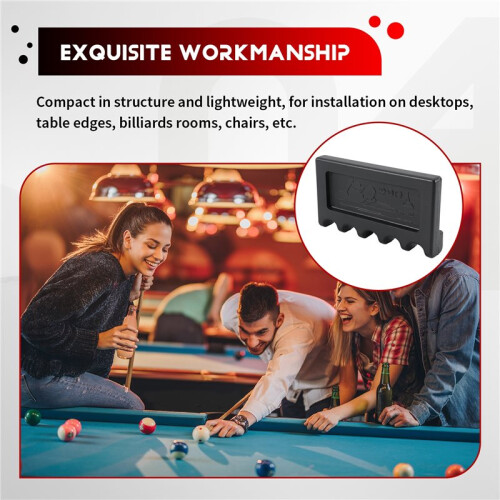 Billard-Queue-Halter, Billard-Stock-Rack, Pool-Queue-Zubehör, Billard-Queue, Queue-Klaue für Tisch-Sport-Spielzimmer A 2