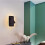 Wall Light Backlight USB Charging 330 Degree Rotation Adjustable Wall Lamp Bedside Study Reading Sconce Lamp Black 9