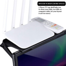 Wifi Router Plank TV Top Verstelbare Router Opbergrek Beugel Computer Speler Stand Organizer Houder Opbergrek, L