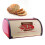 Large Red Metal Bread Box - Spacious, Sealed, Easy to Clean 5