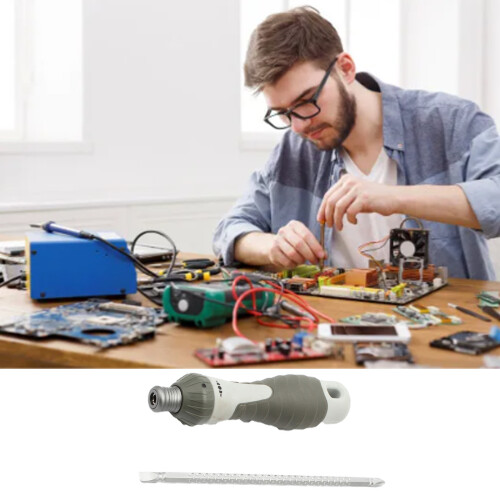 Efficient Ratchet Screwdriver Featuring Double Head for-1 2