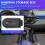 Car Styling Accessories Plastic Interior Armrest Storage Box Organizer Case Container Tray for  C-Hr Chr 2016 2017 2018 Black 2