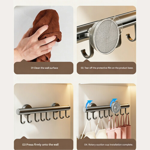 Strong Holders Suction Cup Slide Out Organizers for-Gray 3 2