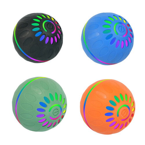 Automatic Bouncing Ball for Dog Toy With Interactive-Black 1