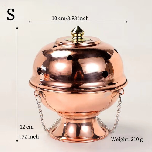 Copper Hanging Incenses Burners Tibetan Artistic-mediumsize 2