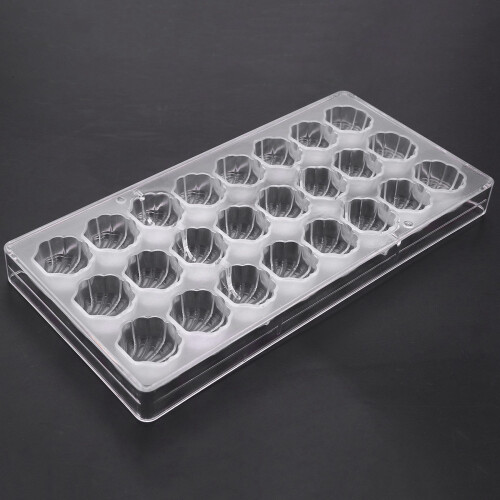 Shell Shape Hard Chocolate Mold 3D Sea Shell Polycarbonate Clear Ice Jelly Candy Mould 2