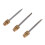 510 Interface Soldering Iron Tip  Portable USB Soldering Iron Tip Welding Rework Accessory Tool 8W,Silver Pointed 6