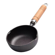 Pentola in ghisa 11x4 cm / 4,33x1,57 in, antiaderente