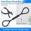 5Pcs Musical Instruments Trumpet Slide Stopper Silicone Stopper Ring Trumpet Accessory Replacement 3