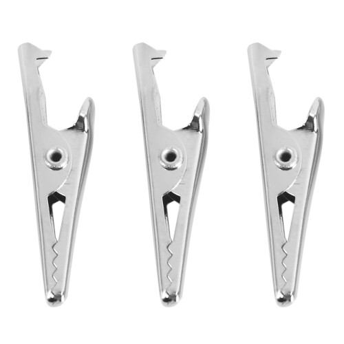 BraçAdeiras Crocodilo de Metal Crocodilo com 50 PeçAs Tom de Prata 1