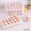 Perfect Deviled Eggs with Ease,2 Clear Egg Containers with Lid Hold 48 Eggs,Easy Carry,Dishwasher Safe Carrier,Stackable 1