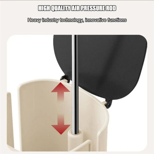 Makeup Organizer with Lid Automatic Lifting Cosmetic Tools Organizer Dustproof Makeup Organizer for Makeup Brushes 1