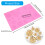 Snowflake Lace Pattern Silicone Decorating Molds For Cake Border 3