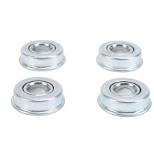 Stahl-Schwerlast-Rasenmäherlager 12.7mm x 28.6mm Wellenersatz 4er-Pack